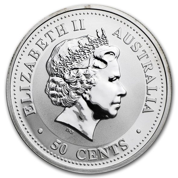 2000 1/2 oz Australia Silver Lunar Dragon BU - Series I 2000 1/2 oz Australia Silver Lunar Dragon BU - Series I