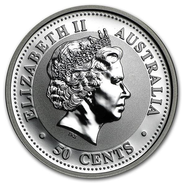 2007 1/2 oz Australia Silver Lunar Pig BU - Series I 2007 1/2 oz Australia Silver Lunar Pig BU - Series I