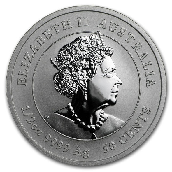 2020 1/2 oz Australia Silver Lunar Mouse BU - Series III 2020 1/2 oz Australia Silver Lunar Mouse BU - Series III