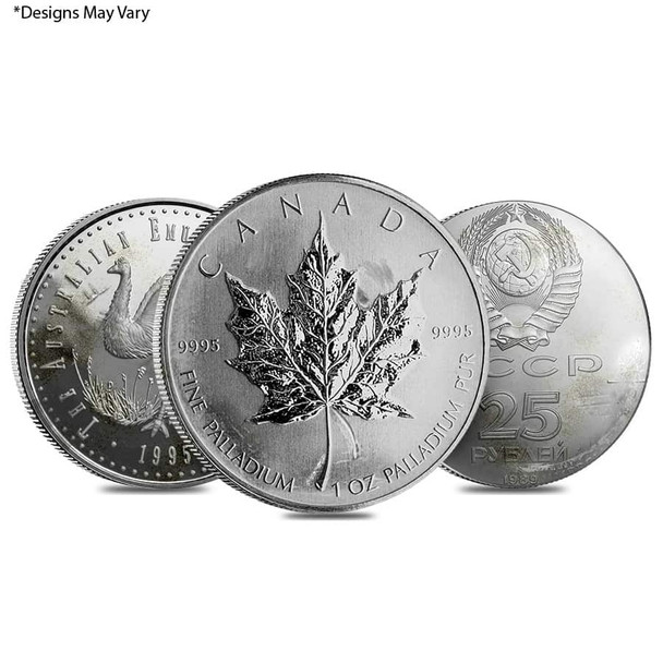 1 oz Palladium Various Coin - .999+