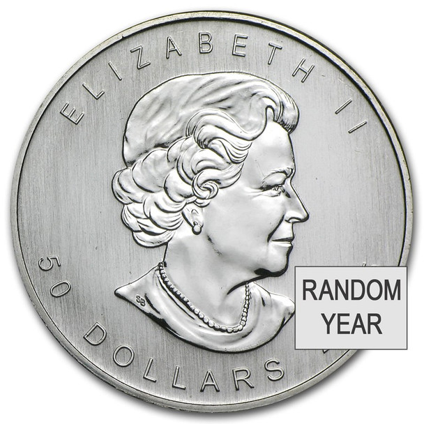 1 oz Palladium Maple Leaf - BU (Date Varies)