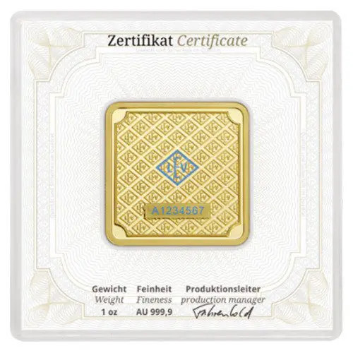 1 oz Gold Bar - Geiger (In Assay)