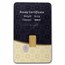 1/2 gram Gold Bar - Brand Varies