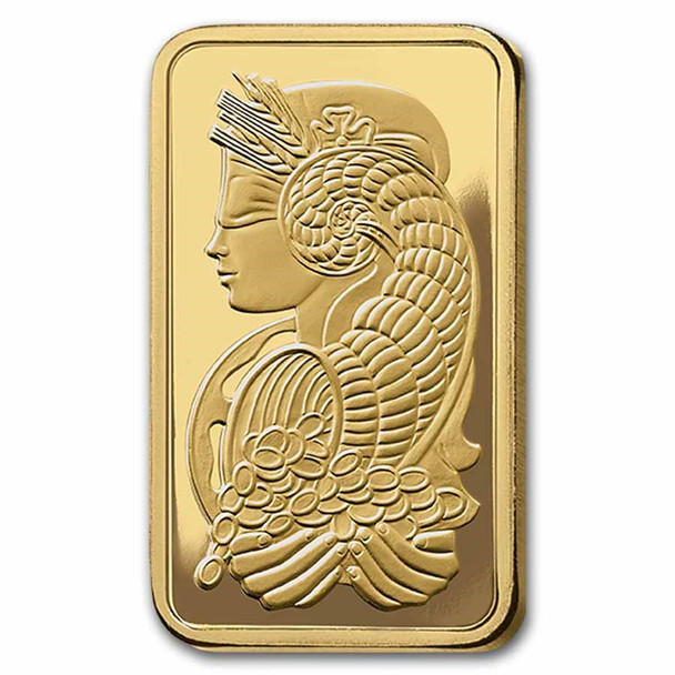 5 gram Gold Bar - PAMP Fortuna (Carded)