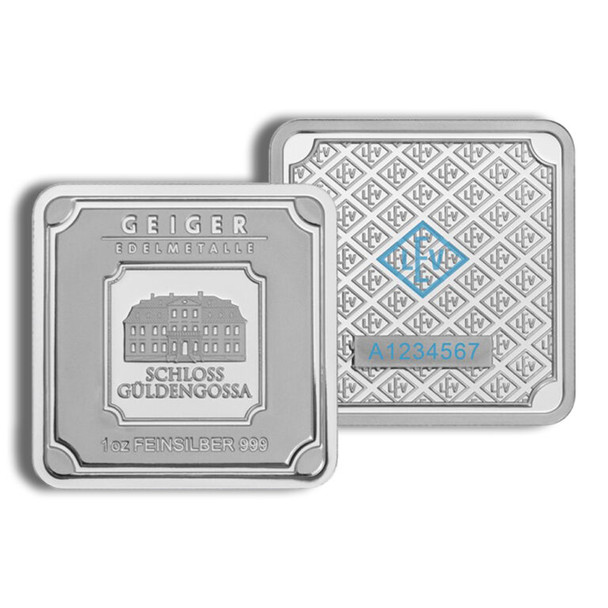 30 x 1 oz Silver Geiger Bar Box