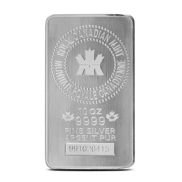 10 oz Silver Bar - Royal Canadian Mint - RCM