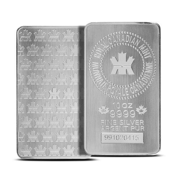 10 oz Silver Bar - Royal Canadian Mint - RCM