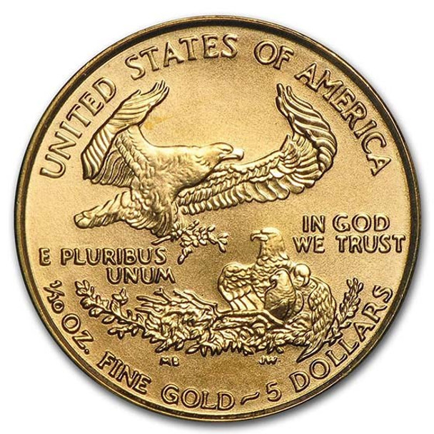 1/10 oz American Gold Eagle BU