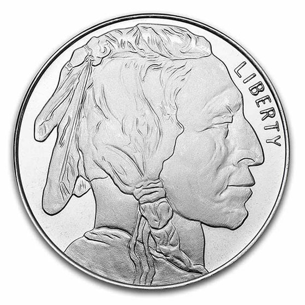 1 oz Silver Round – Design Varies – Secondary Market