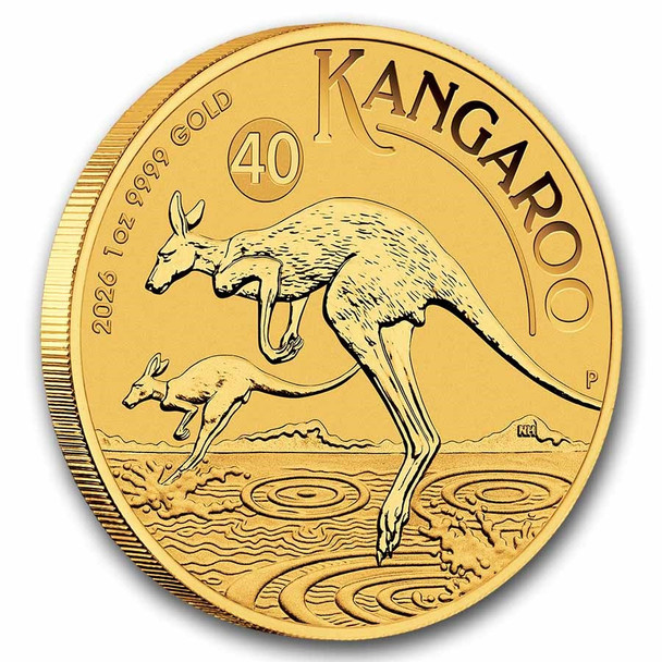 2026 1oz Australian Kangaroo Gold Coin