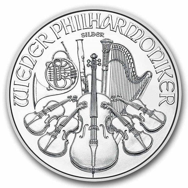 2026 1oz Austria Silver Philharmonic BU