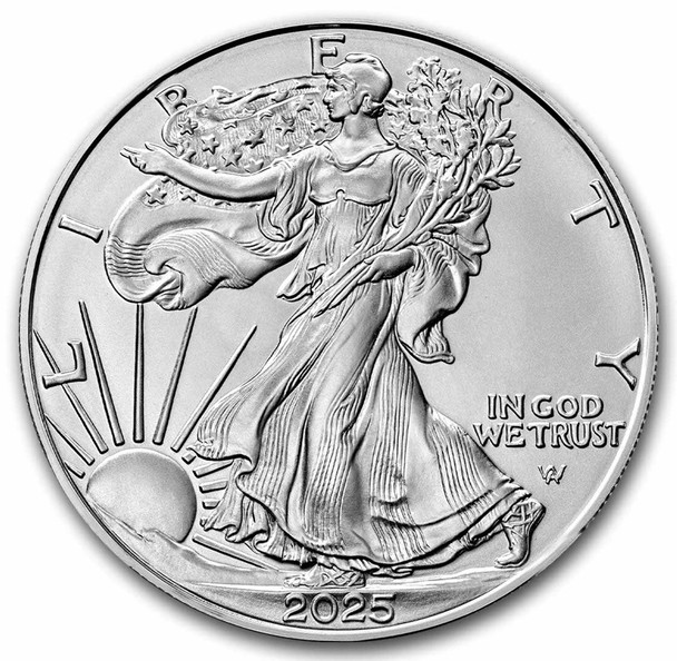 2025 1oz American Silver Eagle BU