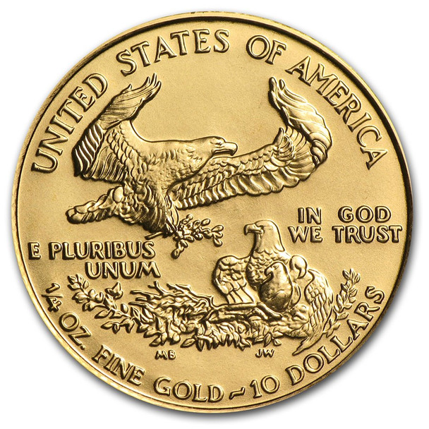 1991 1/4 oz Gold Eagle BU