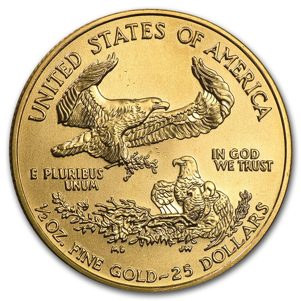 2001 1/2 oz Gold Eagle BU