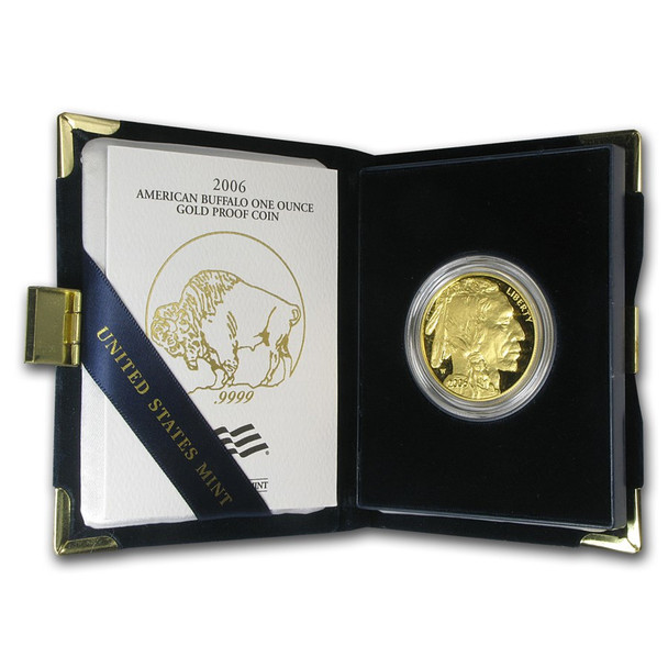 2006-W 1 oz Proof Gold Buffalo (w/box & COA)