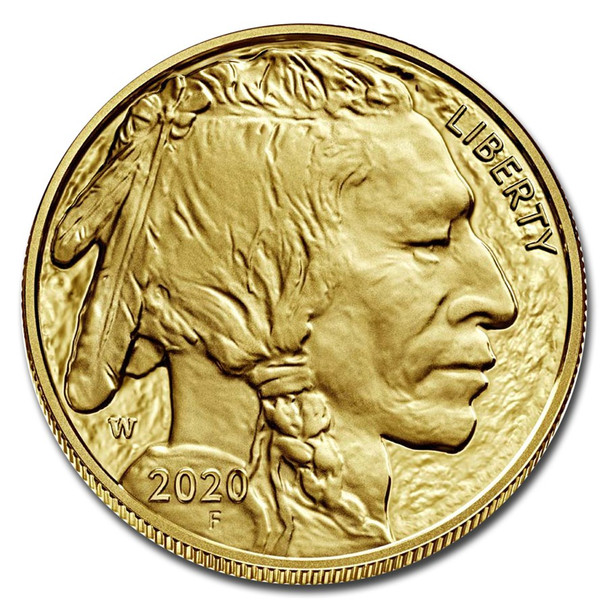 2020-W 1 oz Proof Gold Buffalo (w/box & COA)