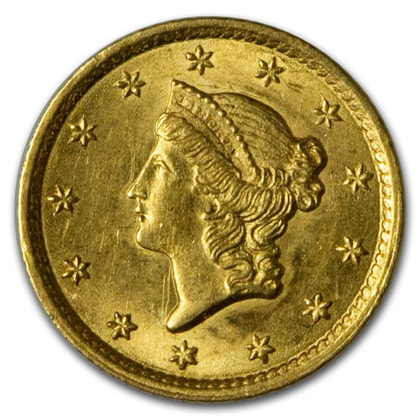 $1 Gold Liberty Type 1 BU