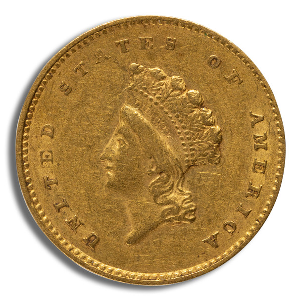 $1 Gold Princess Type 2 XF