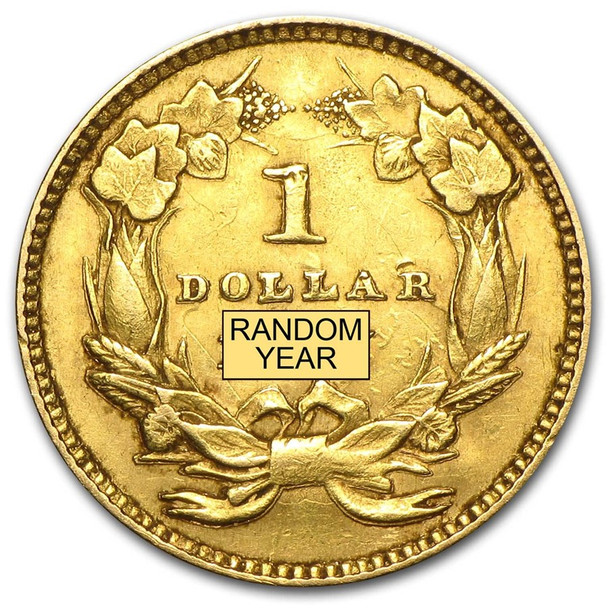 $1 Gold Indian Type 3