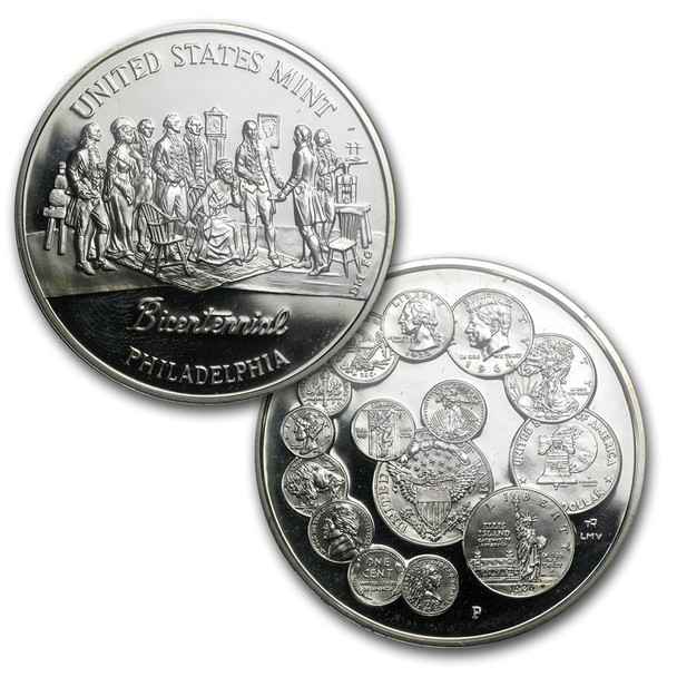 1993 Philadelphia Gold & Silver Eagle Set