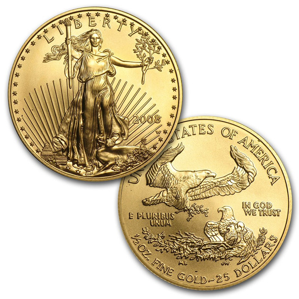 2008 Two Coin Gold Double Prosperity Set