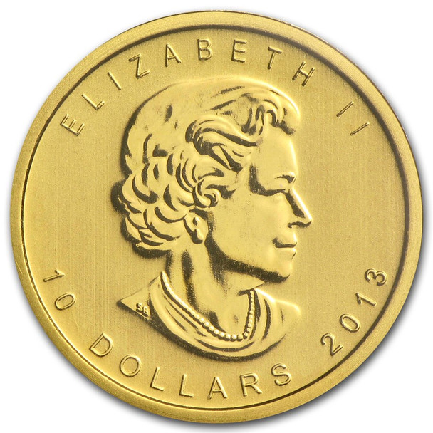 2013 1/4 oz Canadian Polar Bear Coin