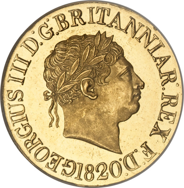 Britain 1 Sovereign - King George III (1817-1820)