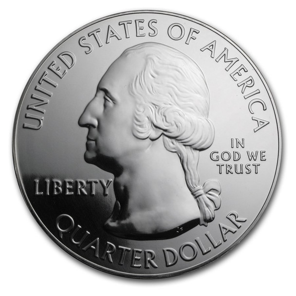 2010 5 oz ATB Yosemite Silver Coin - BU