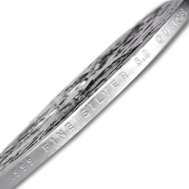 2012 5 oz ATB Hawaii Volcanoes Silver Coin - BU