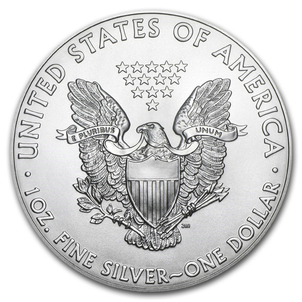 2015 1oz Silver Eagle 500 Coin-Monster Box BU