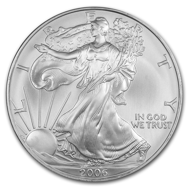 2006 1oz Silver Eagle 500 Coin-Monster Box BU