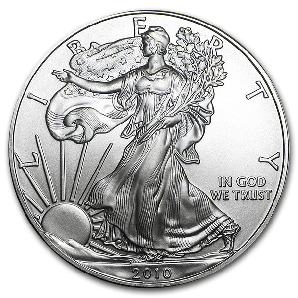 2010 1oz American Silver Eagle BU