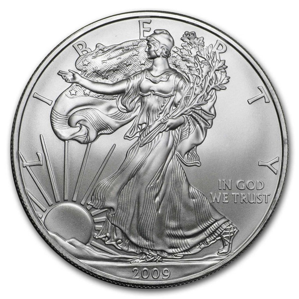 2009 1oz American Silver Eagle BU
