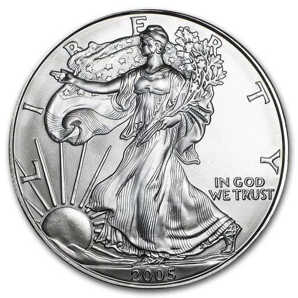 2005 1oz American Silver Eagle BU