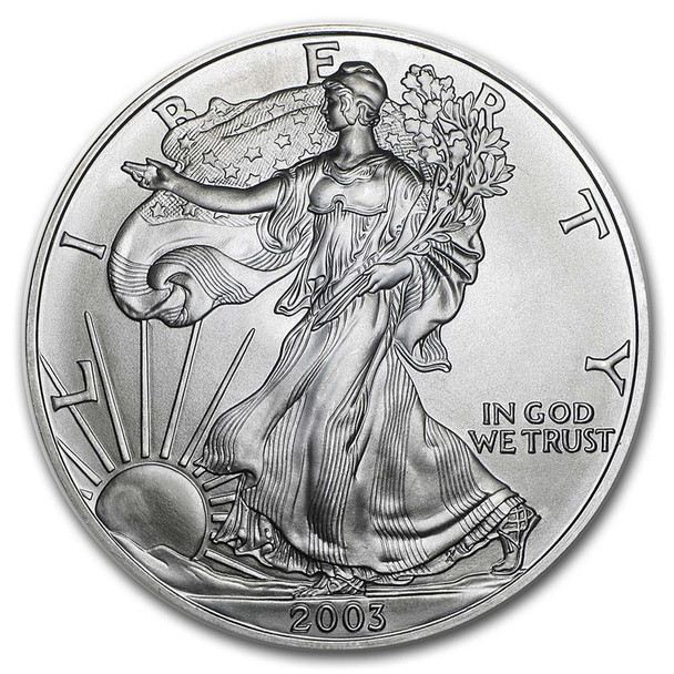 2003 1oz American Silver Eagle BU