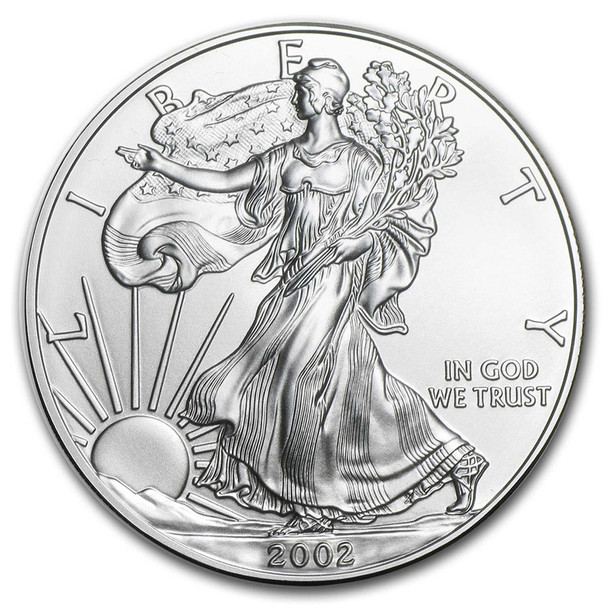 2002 1oz American Silver Eagle BU