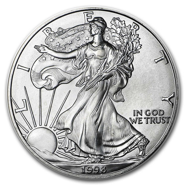 1998 1oz American Silver Eagle BU