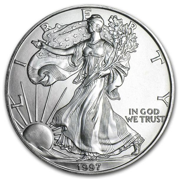 1997 1oz American Silver Eagle BU