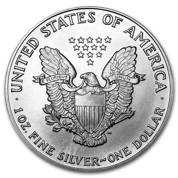 1991 1oz American Silver Eagle BU