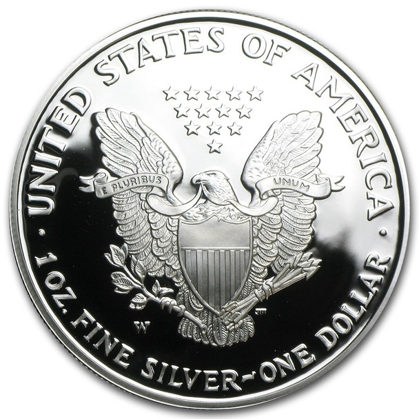 2004-W Proof Silver Eagle (Box & COA)