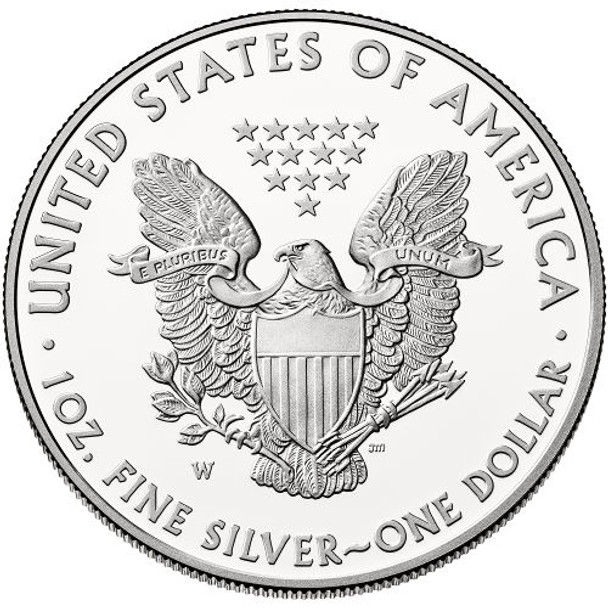 2005-W Proof Silver Eagle (Box & COA)