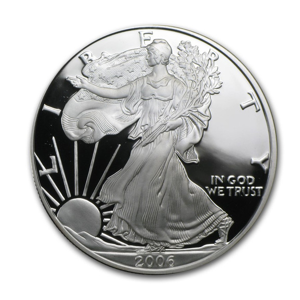 2006-W Proof Silver Eagle (Box & COA)