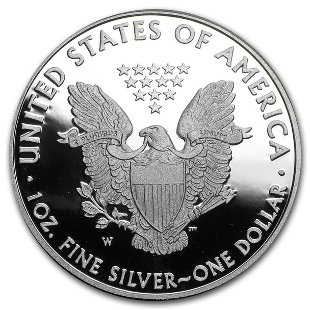 2011-W Proof Silver Eagle (Box & COA)