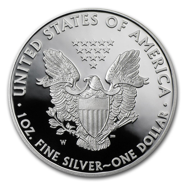 2012-W Proof Silver Eagle (Box & COA)