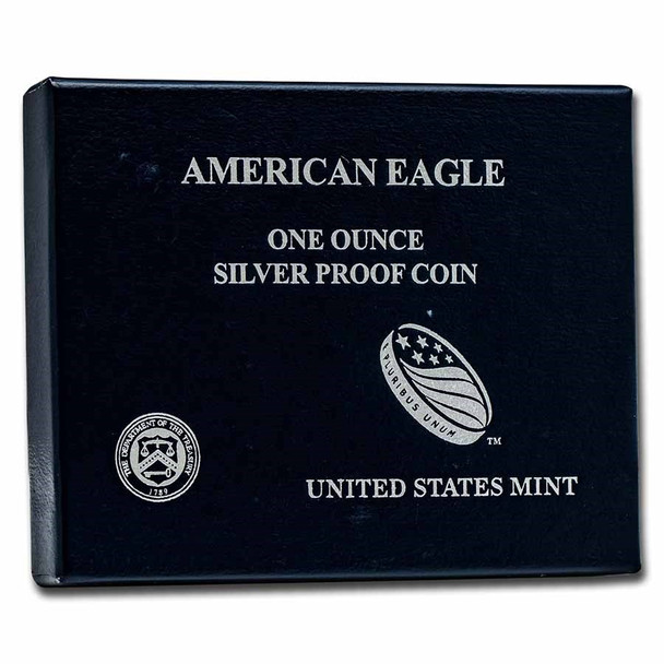 2013-W Proof Silver Eagle (Box & COA)