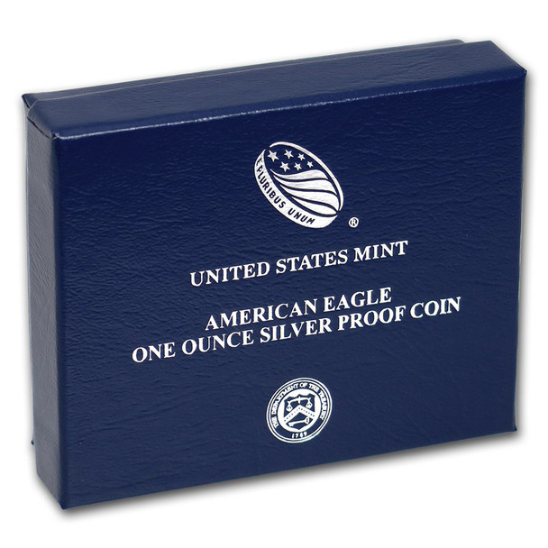 2018-S Proof Silver Eagle (Box & COA)