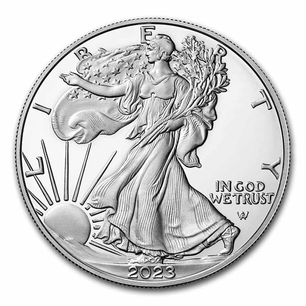 2023-W Proof Silver Eagle (Box & COA)