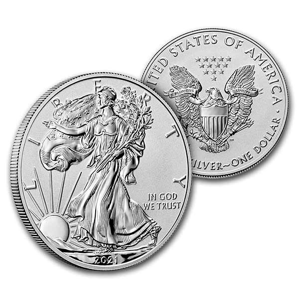 2021 American Eagle Two-Coin Silver Reverse Proof Set
