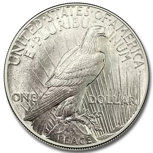 Peace Silver Dollar AU+
