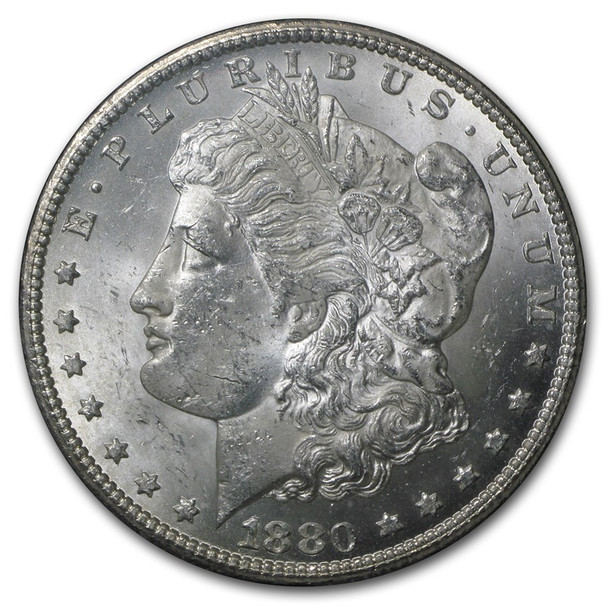 1880-CC GSA Morgan Dollar (BOX & COA)